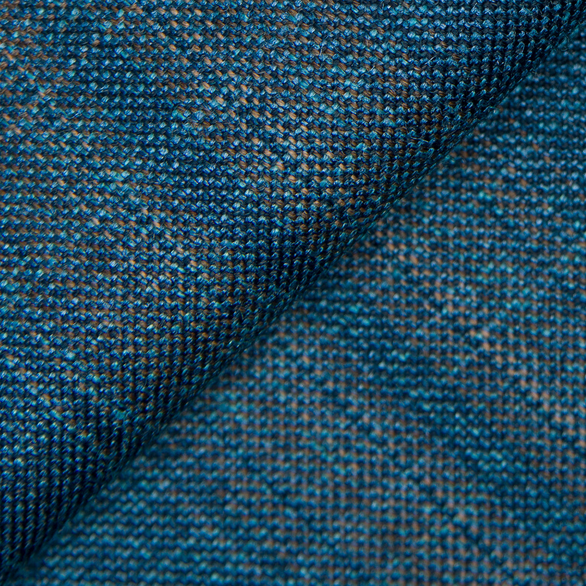 Green Wool, Silk and Linen Blend Plaid Jacket