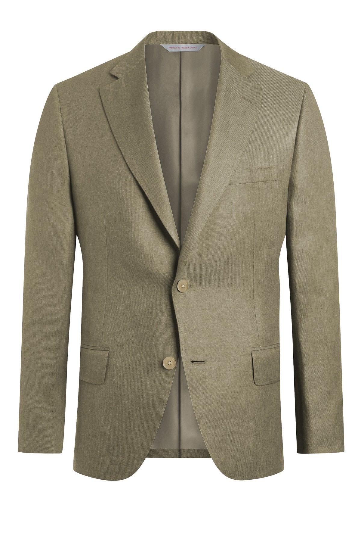Olive Zegna Linen Jacket