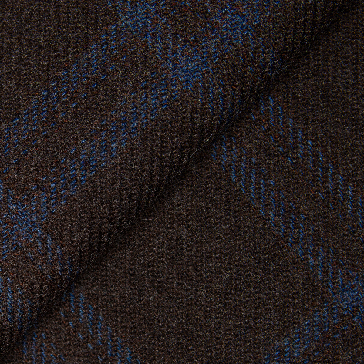 Brown, Blue Windowpane Jacket