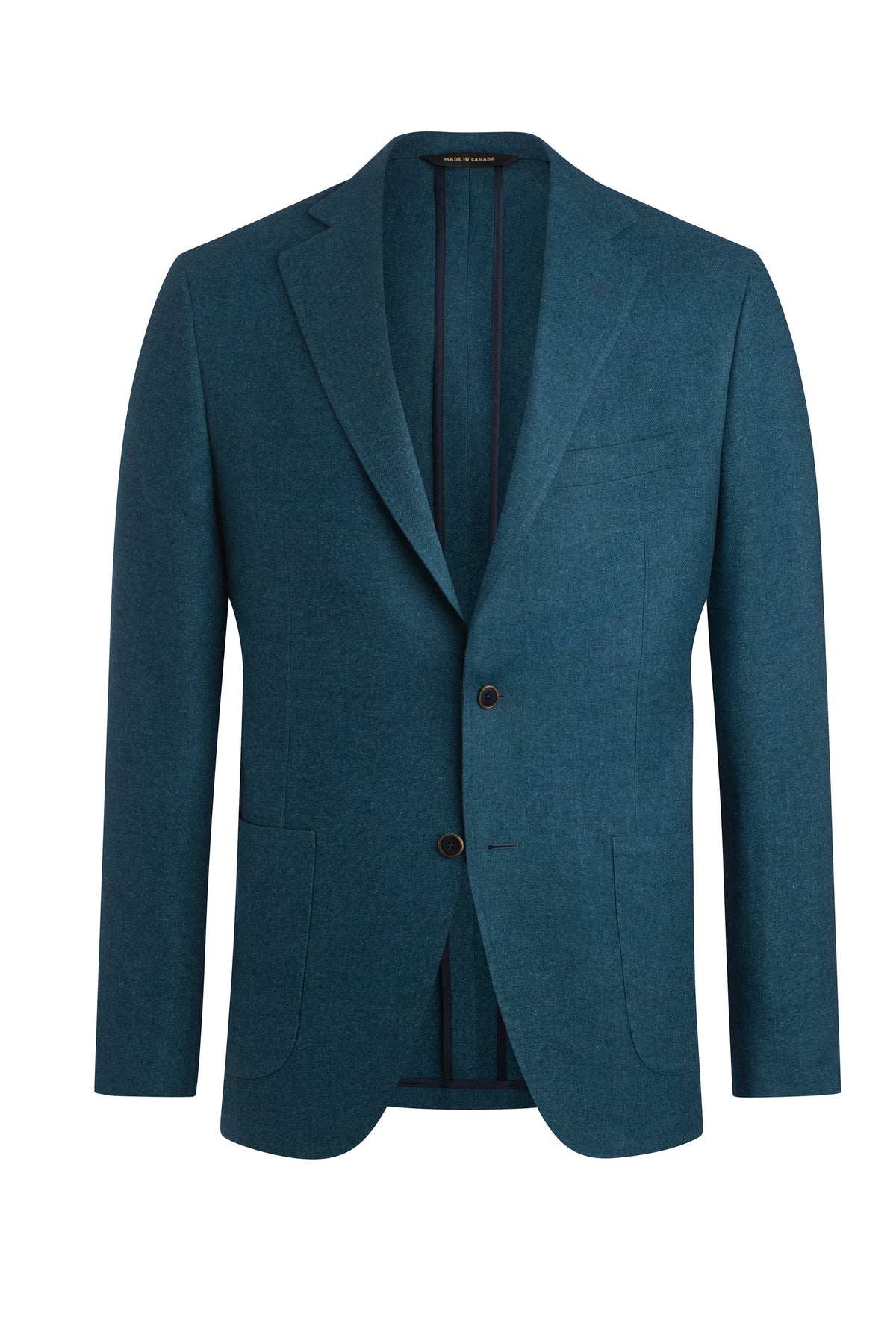 Teal Zegna Cashmere Blend Jacket