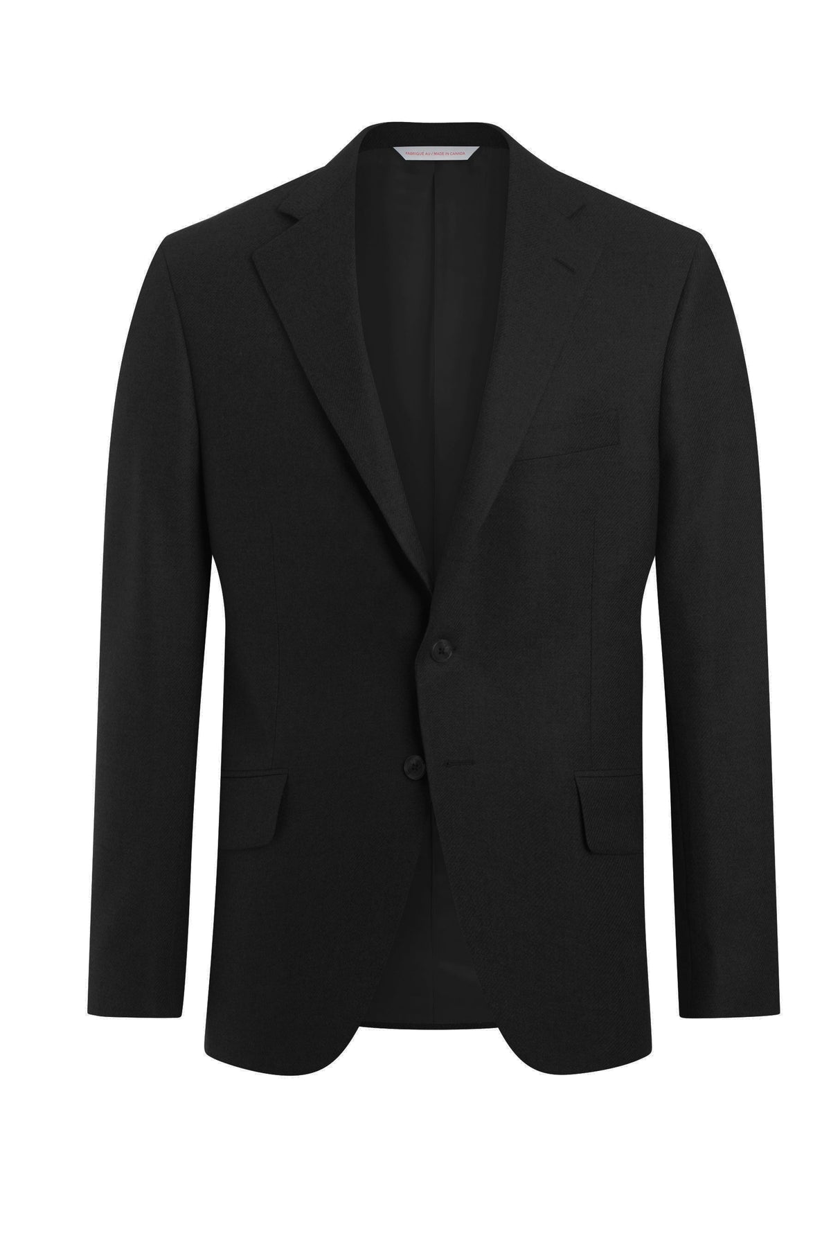 Charcoal Stretch Twill Jacket