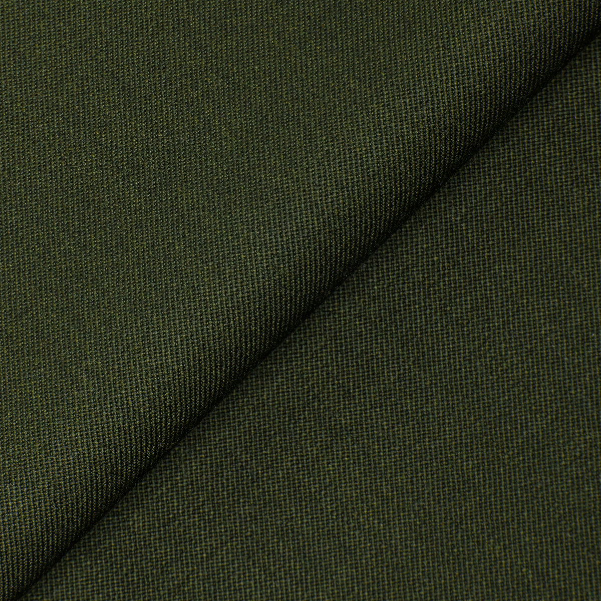 Olive Linen Blend Stretch Solid Jacket