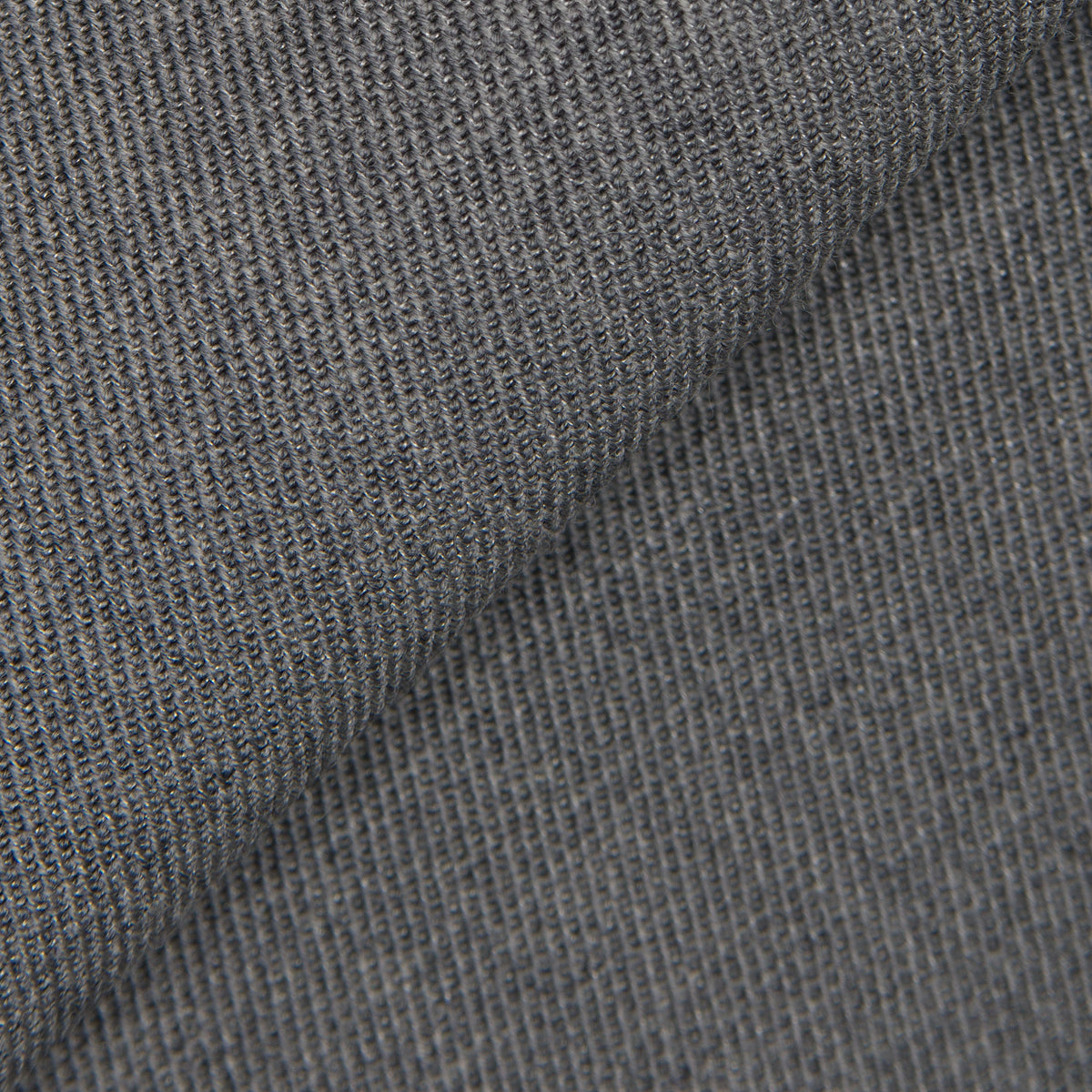 Grey Wool Blend Twill Jacket