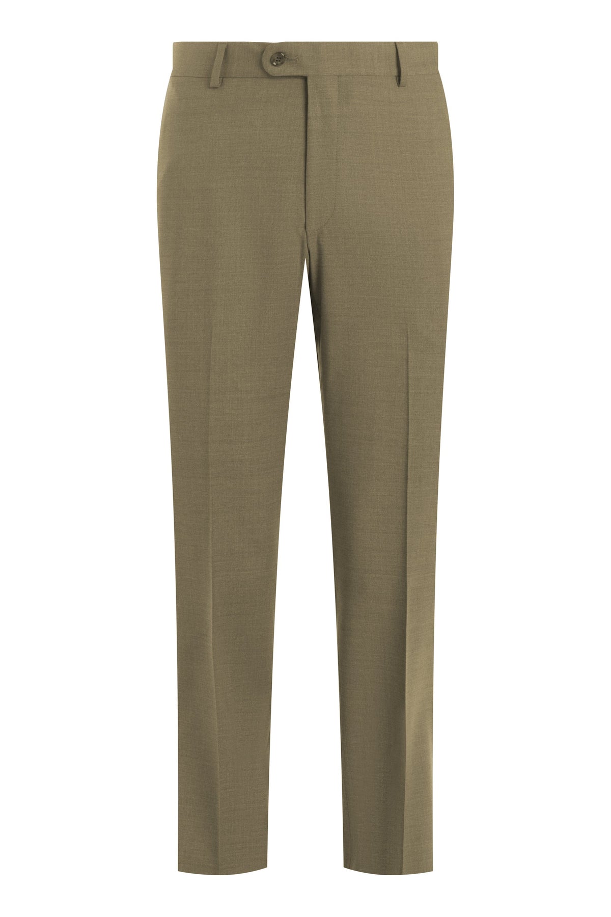 Taupe Smart Wool Super 110’s Trousers
