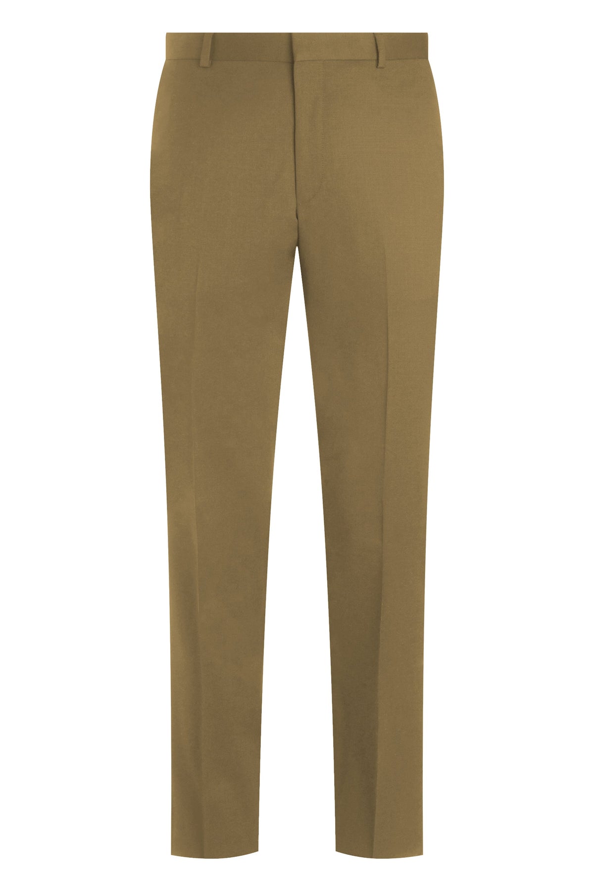 Tan Cotton Twill Trouser