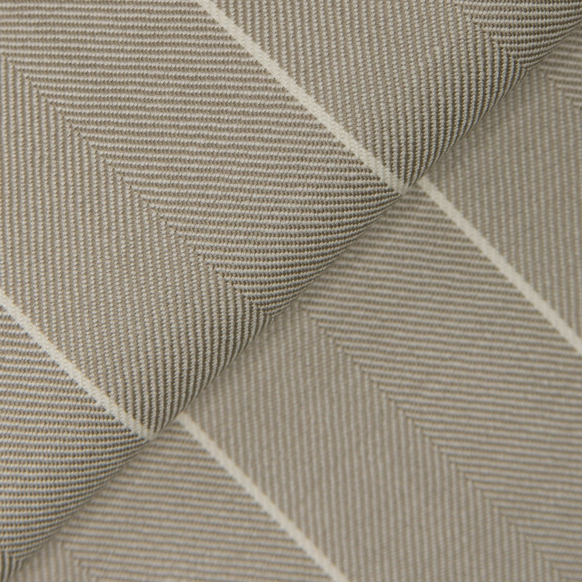 Beige 160's Herringbone Stripe Suit - Wm. Fox & Co.