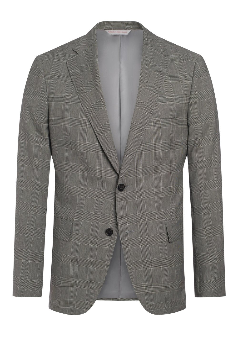 Black and White Super 130's Prince Of Wales Suit - Wm. Fox & Co.