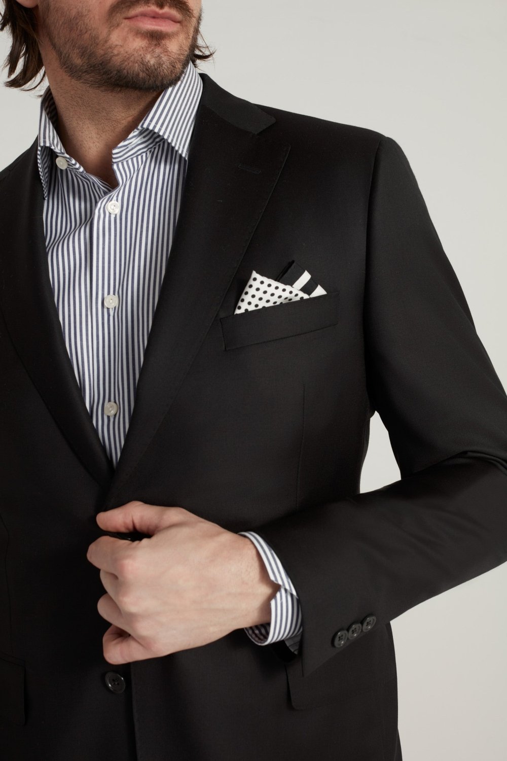 Black Honey Way Super 150's Suit - Wm. Fox & Co.