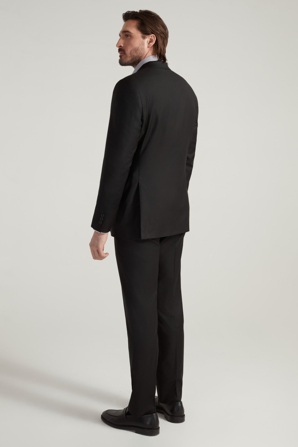 Black Honey Way Super 150's Suit - Wm. Fox & Co.