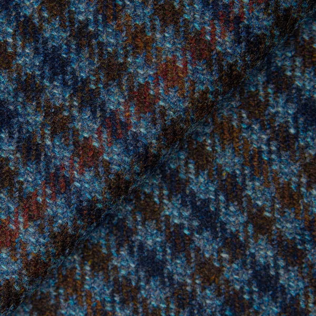 Blue Check Overcheck Jacket - Wm. Fox & Co.