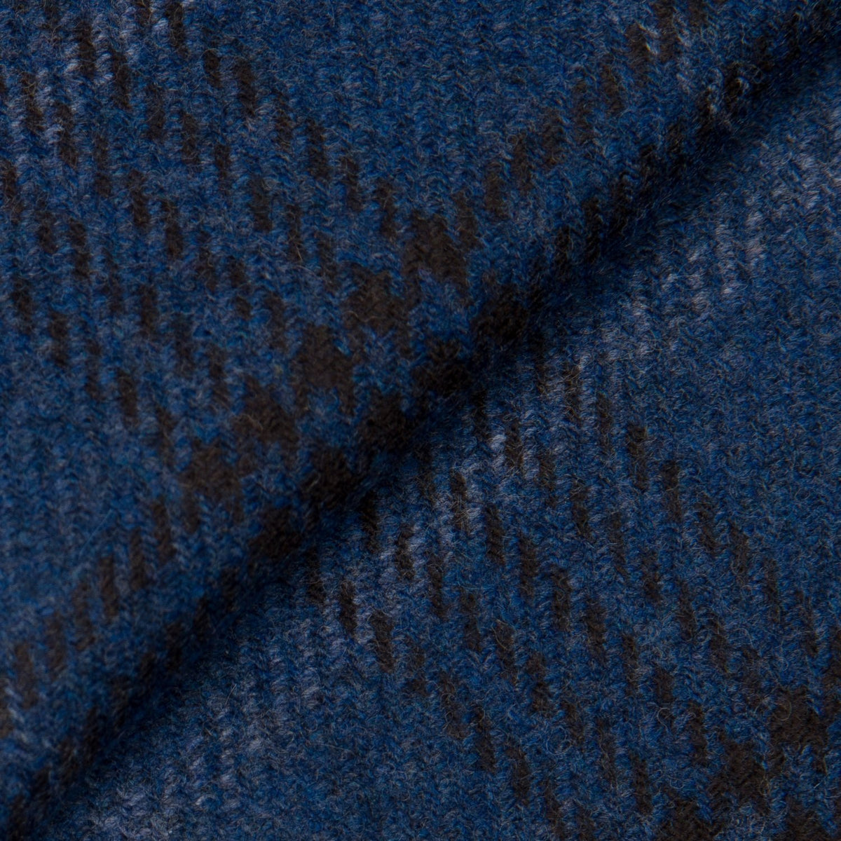 Blue Wool Blend Plaid Jacket - Wm. Fox & Co.
