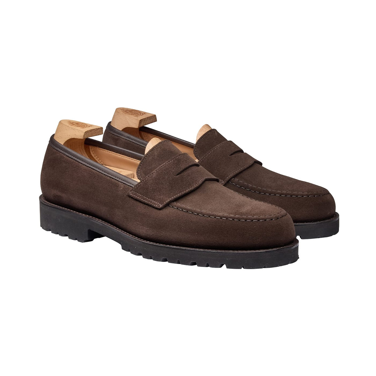 Boston 2 Dark Oak Suede - Wm. Fox & Co.