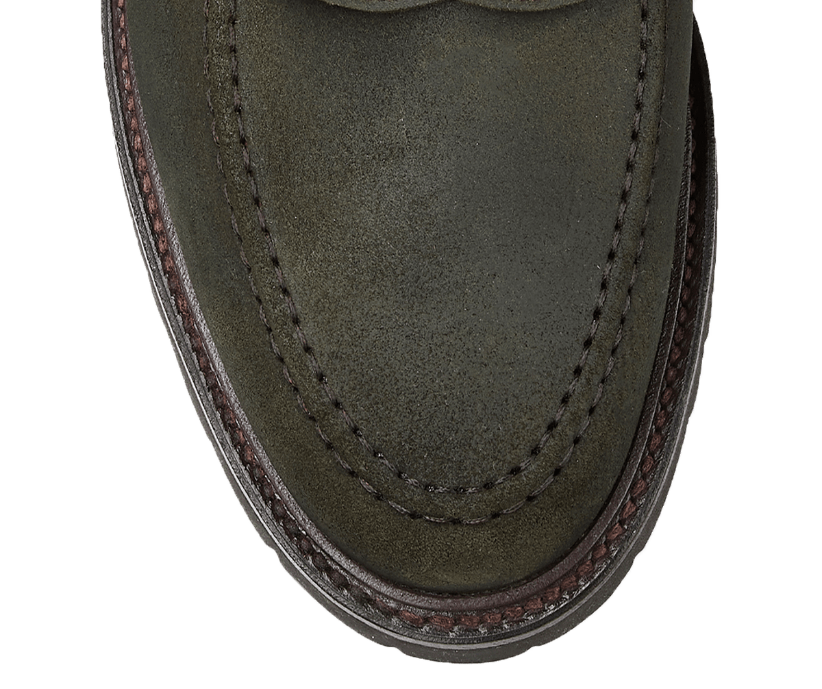 Boston 2 Green Rough-Out Suede – view 6