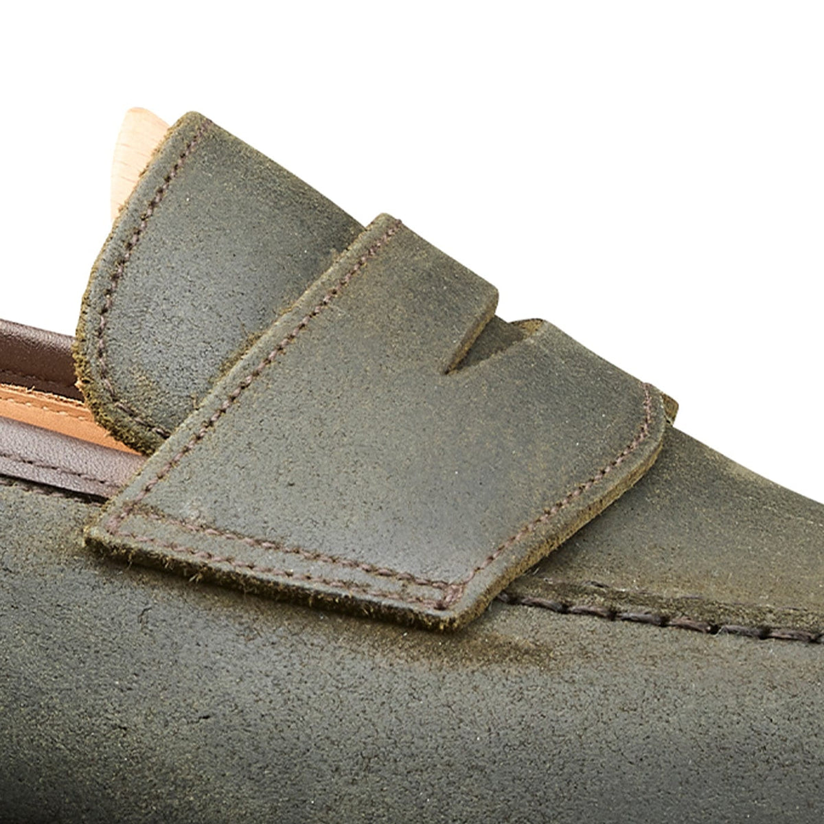 Boston 2 Green Rough-Out Suede – view 5