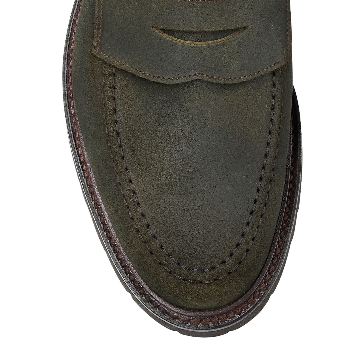 Boston 2 Green Rough-Out Suede – view 4