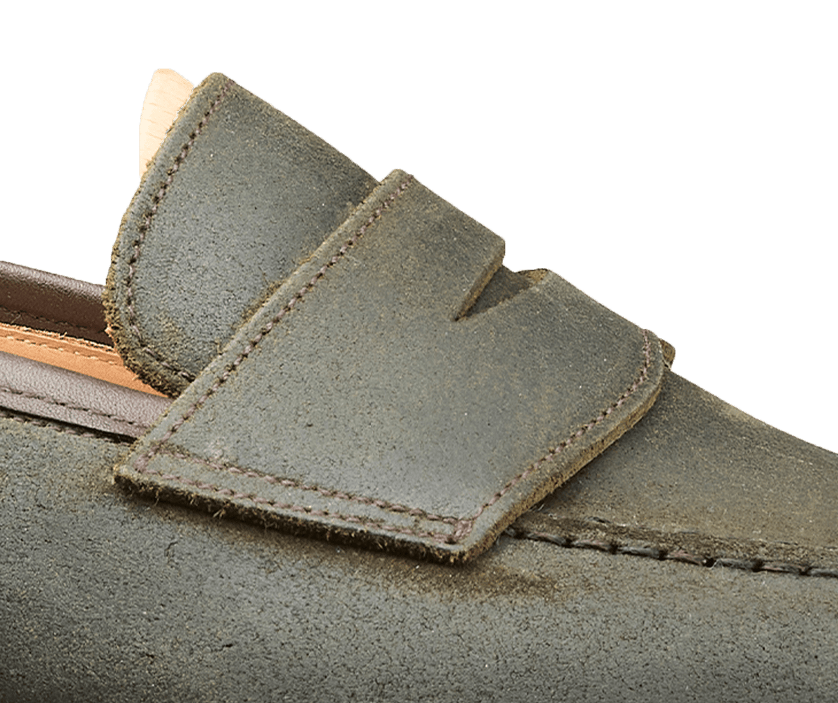 Boston 2 Green Rough-Out Suede – view 7