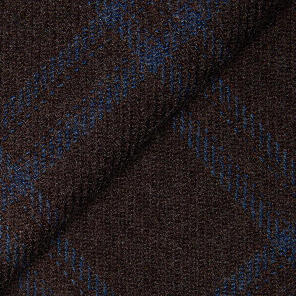 Brown, Blue Windowpane Jacket - Wm. Fox & Co.