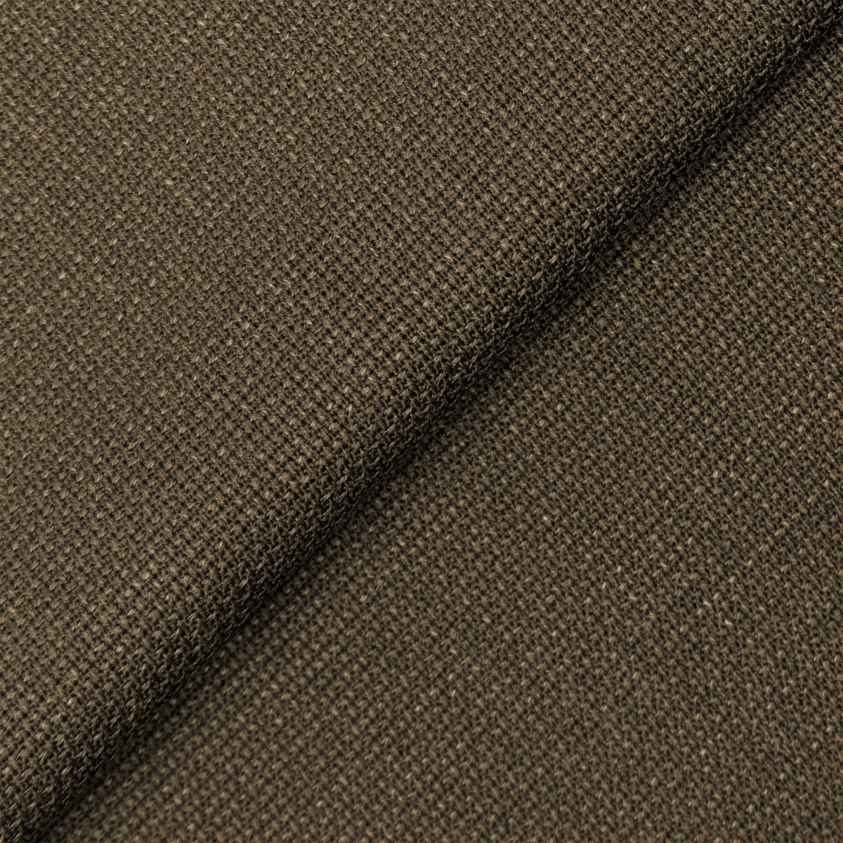 Brown Linen Cotton Elastane Hopsack Jacket - Wm. Fox & Co.