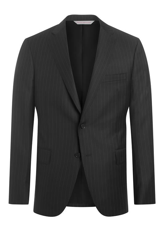 Charcoal 110's Stripe Suit