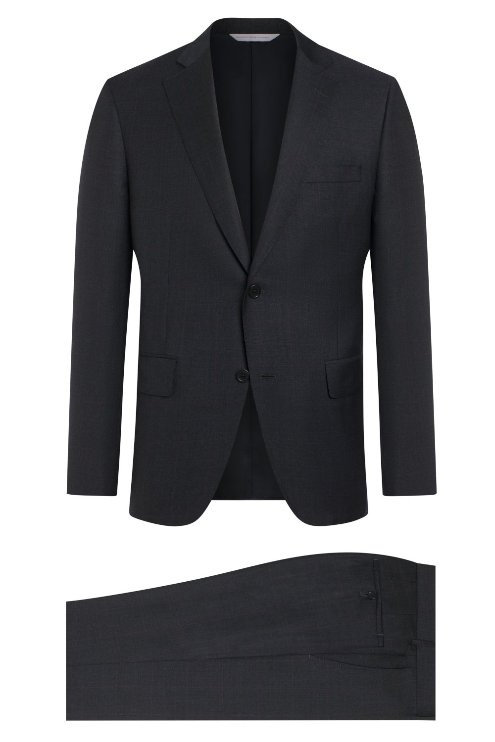 Dark Grey Super 130'S Plaid Suit – view 5
