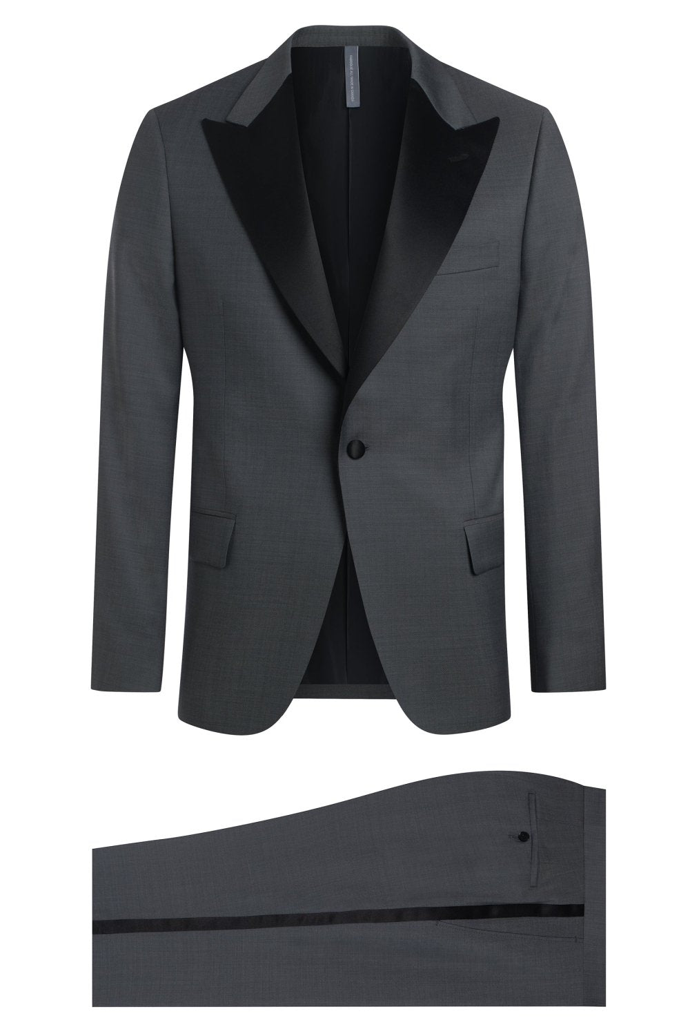 Grey 110's Micro-Birdseye Tuxedo - Wm. Fox & Co.