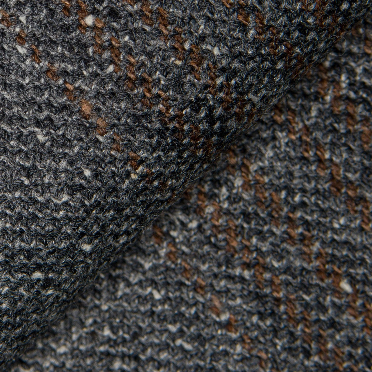 Grey Wool and Silk Plaid Jacket - Wm. Fox & Co.