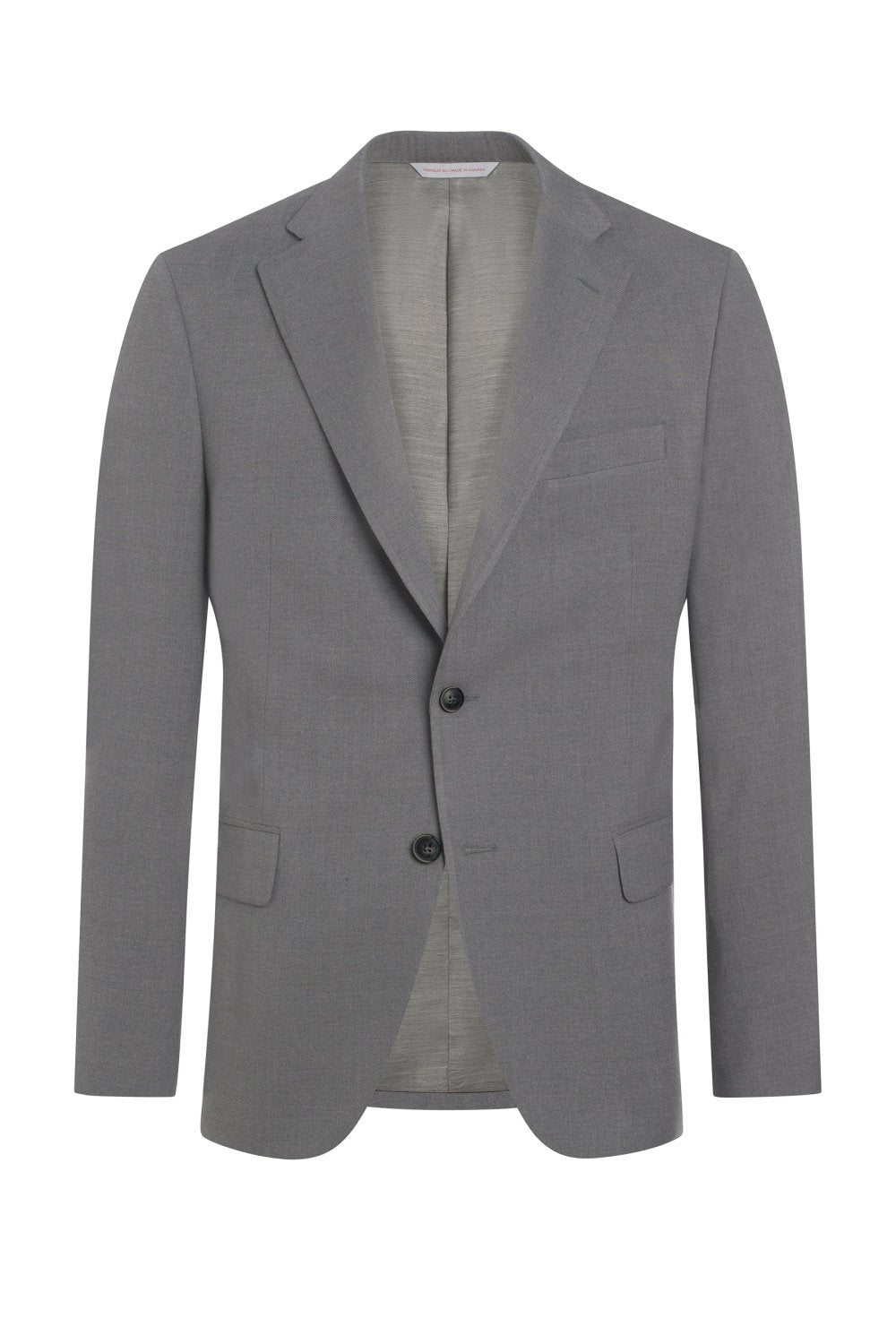Grey Wool Blend Twill Jacket - Wm. Fox & Co.