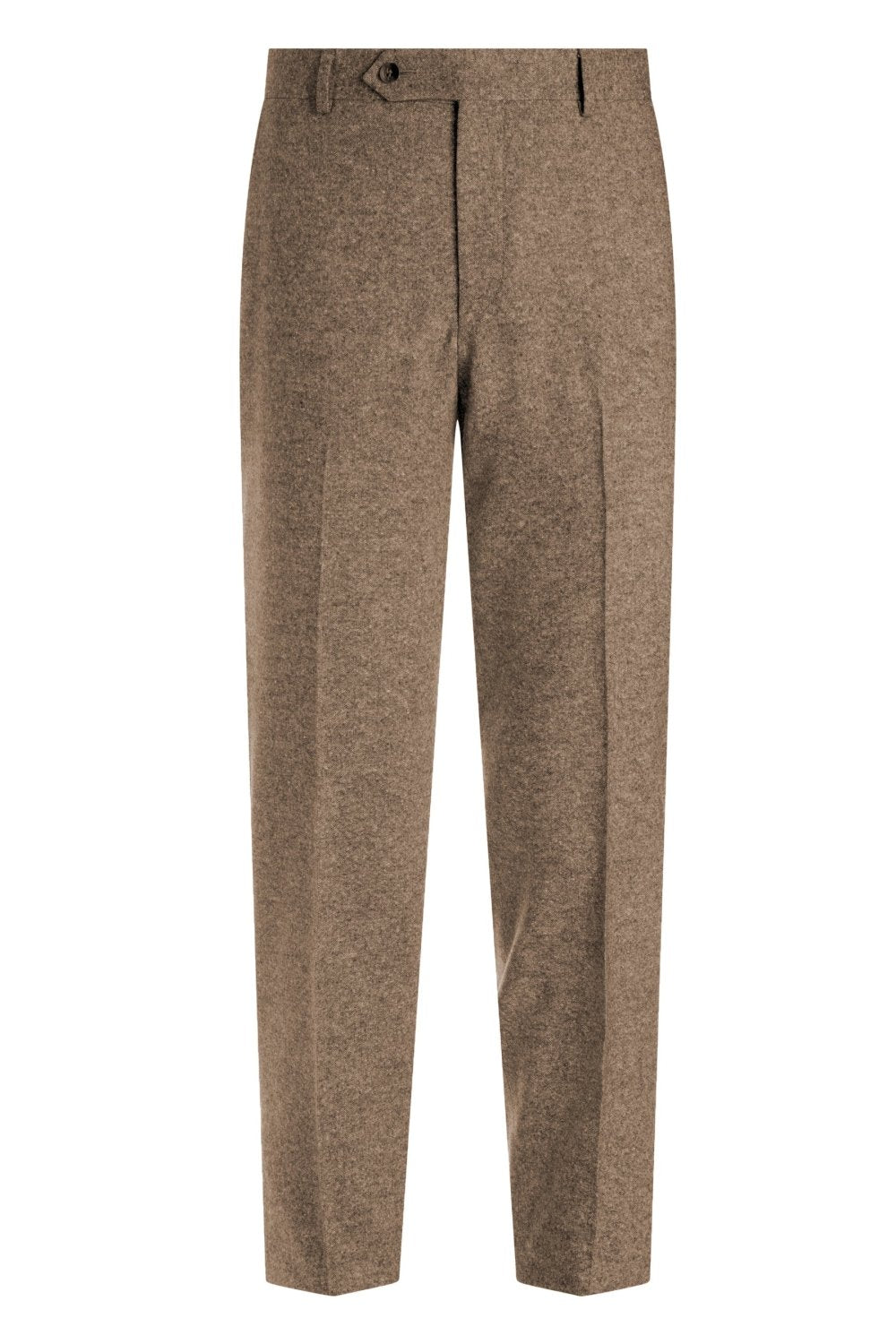 Light Brown Zegna Linen Blend Donegal Suit - Wm. Fox & Co.