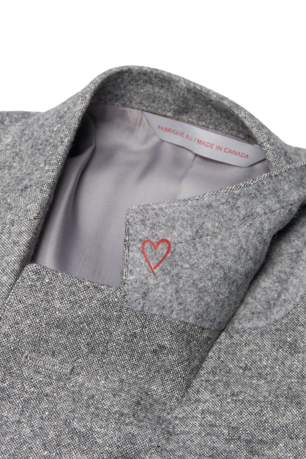 Light Grey Zegna Linen Blend Donegal Suit - Wm. Fox & Co.