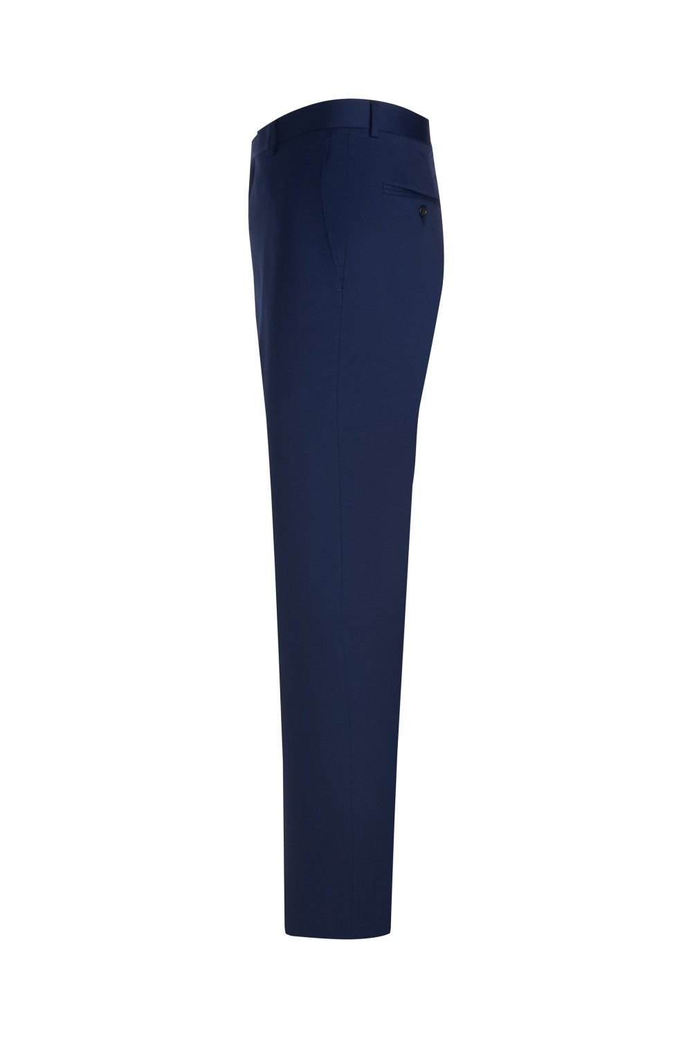 Marine Blue Super 110's Smart Wool Serge Trousers - Wm. Fox & Co.