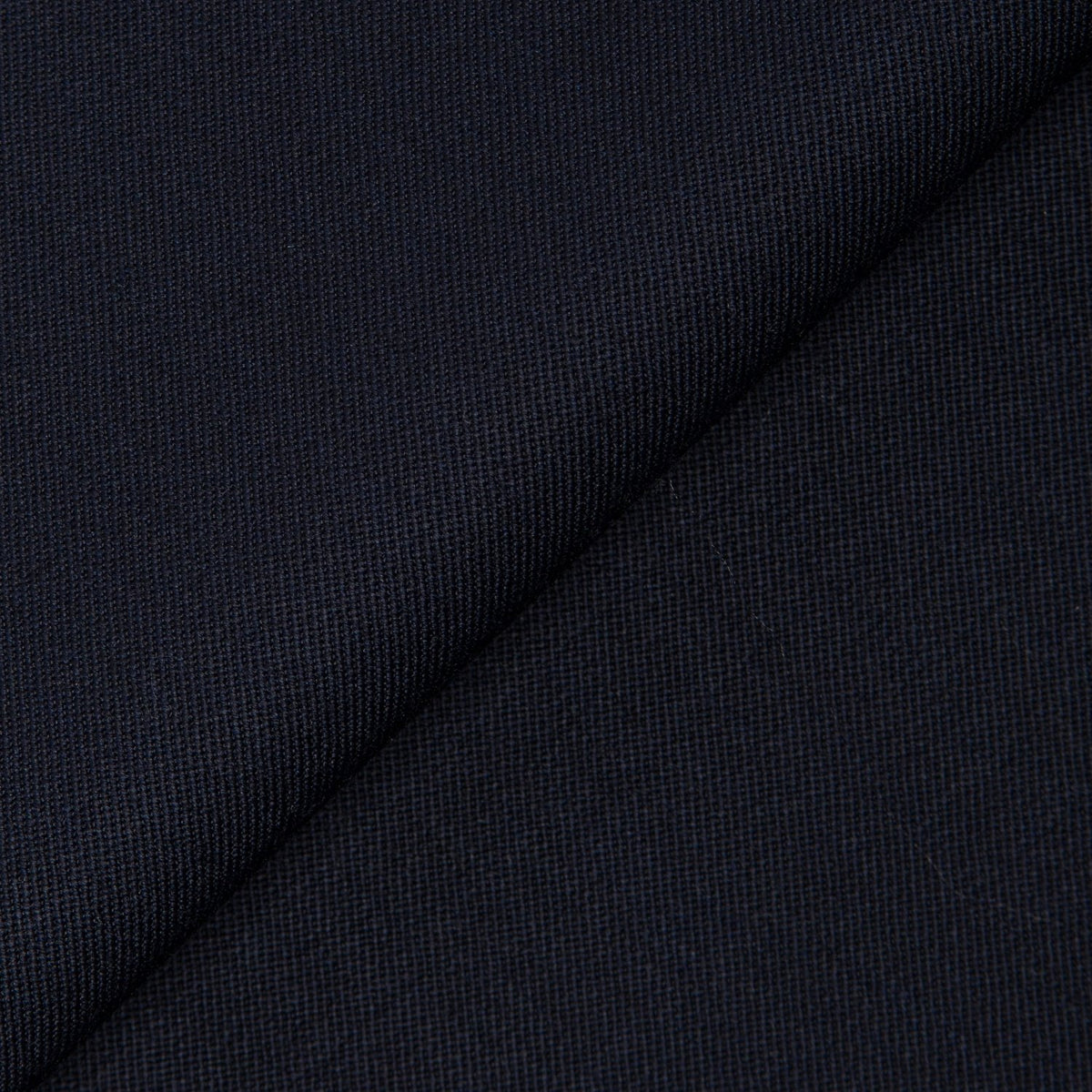 Navy Solid Wool Suit - Wm. Fox & Co.