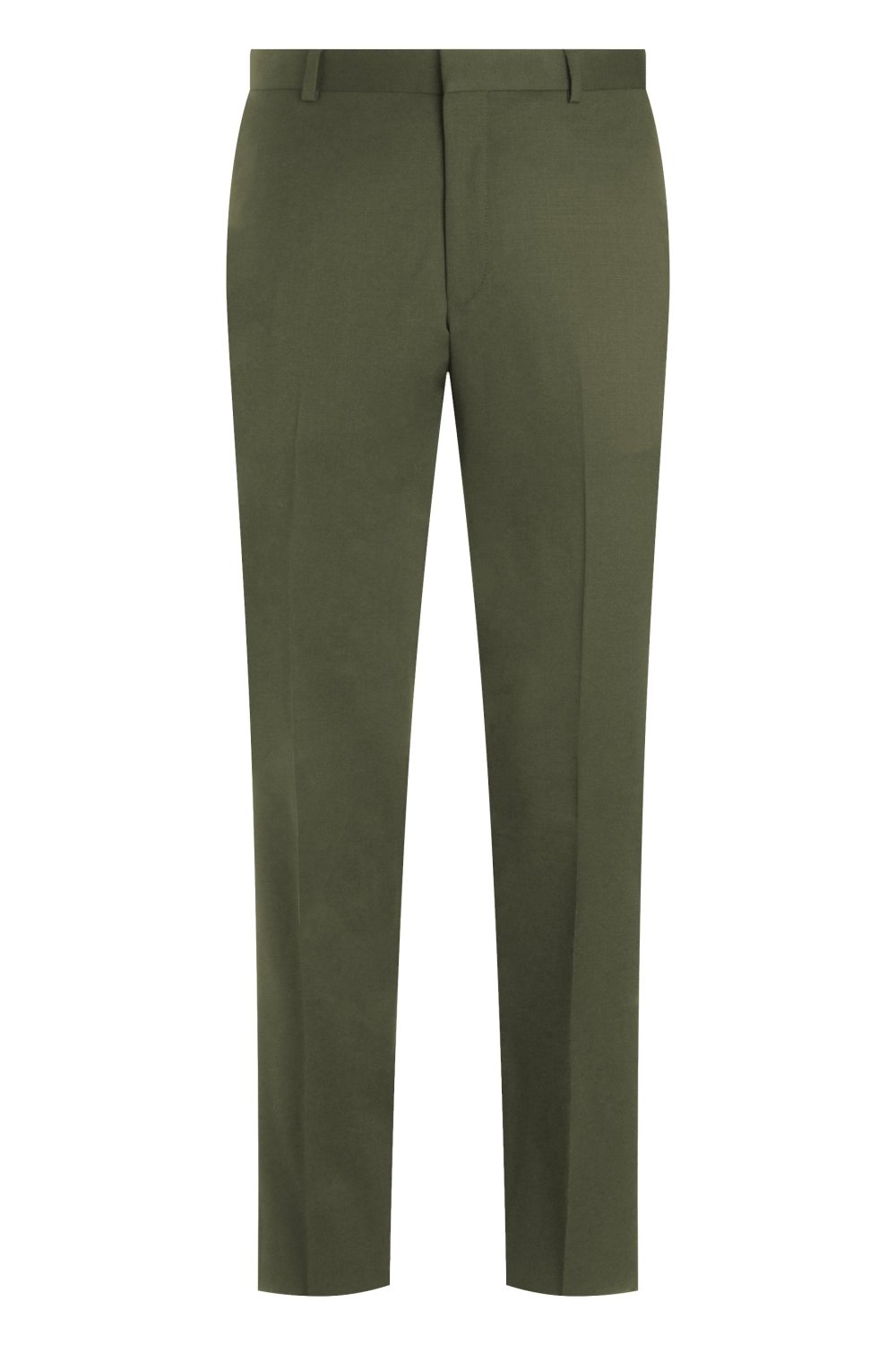 Olive Cotton Twill Trouser - Wm. Fox & Co.