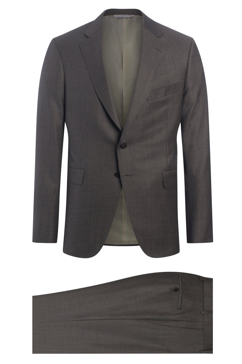 Taupe 110's Neat Suit - Wm. Fox & Co.