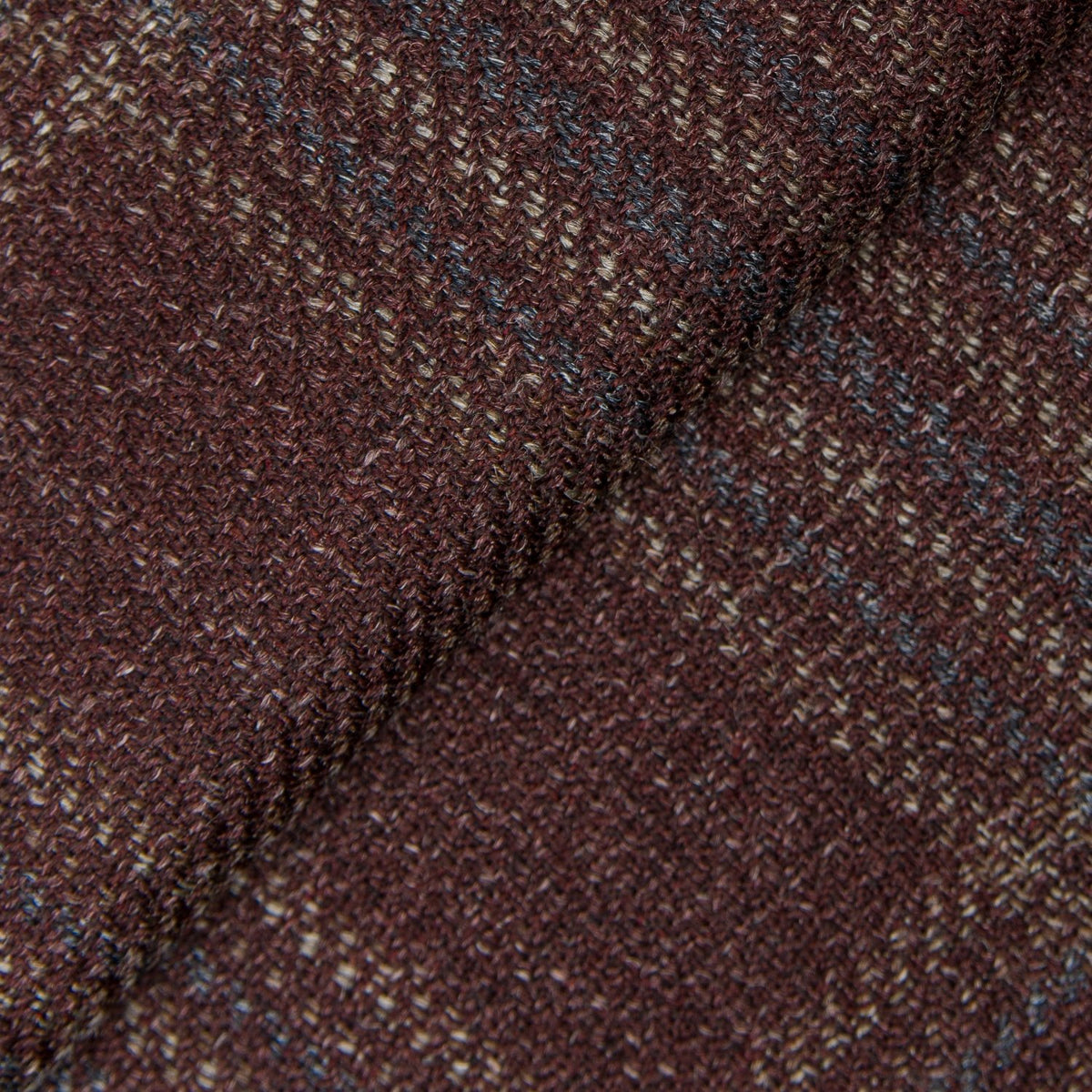 Umber Brown Wool, Silk and Linen Blend Jacket - Wm. Fox & Co.