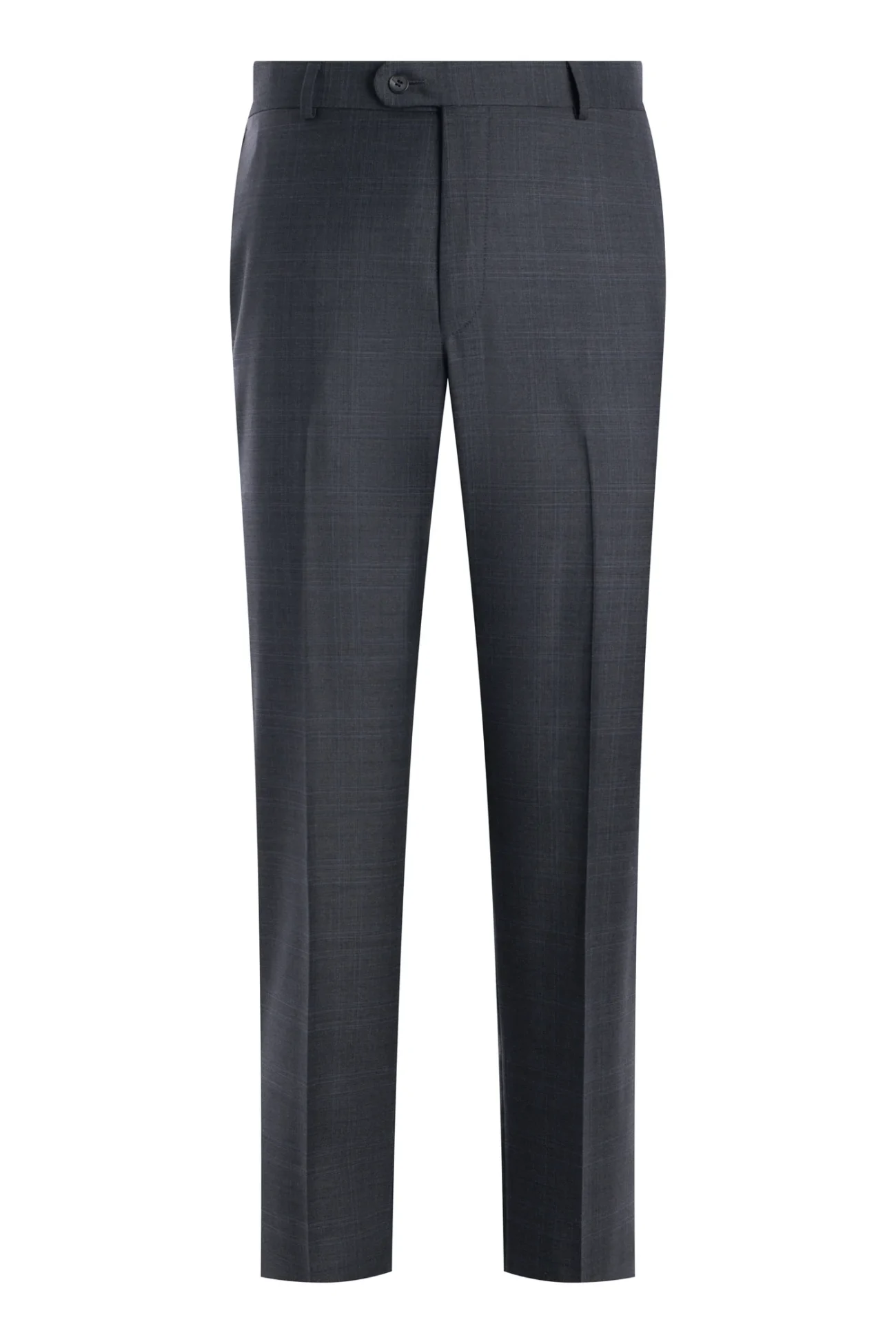 Charcoal 150's Loro Piana Tasmanian Plaid Suit - Image 4