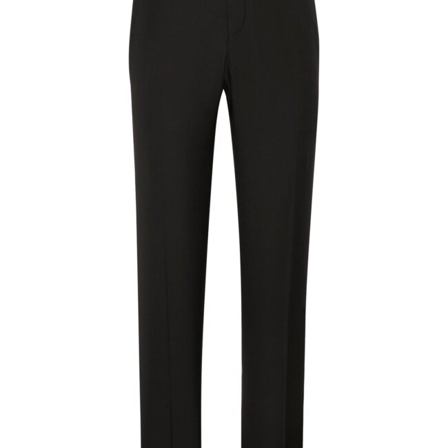Black Notch Lapel Satin Infinity Tuxedo - Image 3