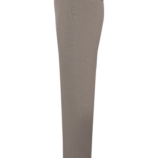 Tan Smart Wool Trousers - Image 2
